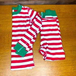 Hanna andersson Christmas long John size 5 110